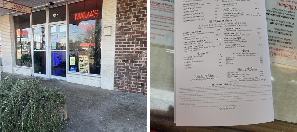 Mama's Pizza Italian Restaurant