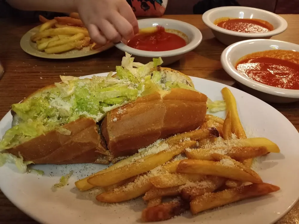 Cheesesteak with Fries