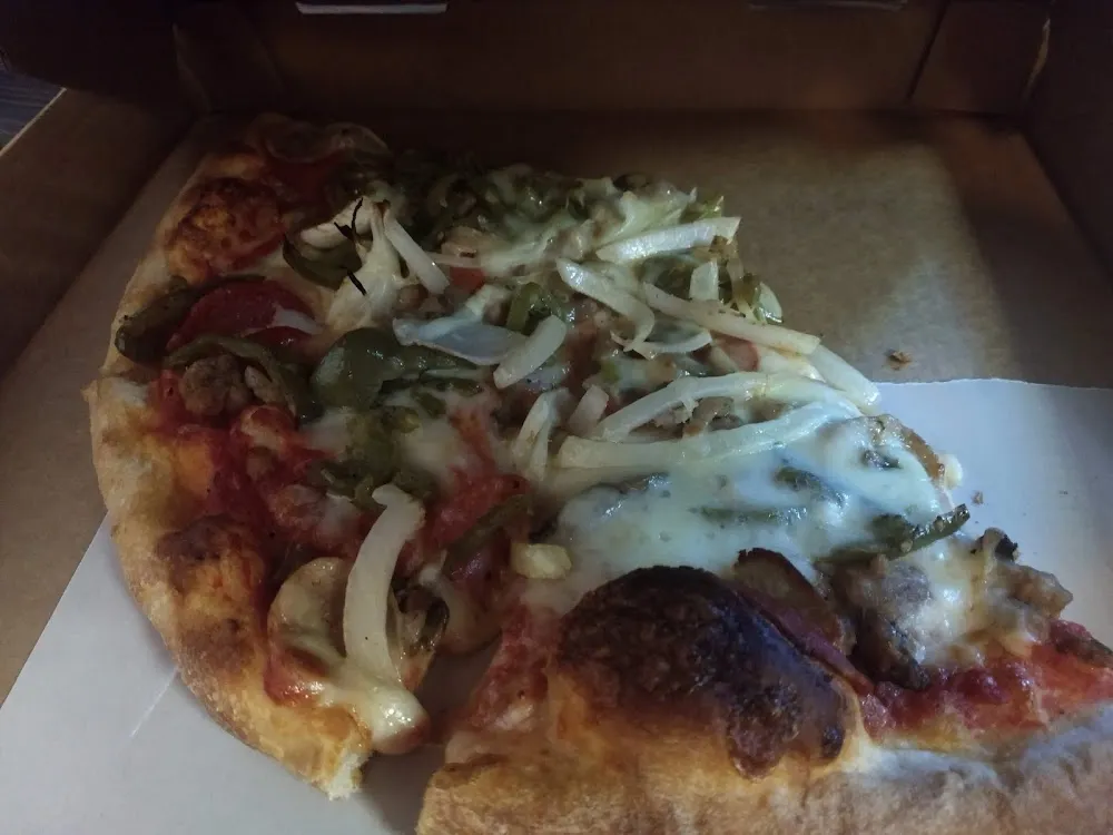 Large Pepperoni and Mushrooms